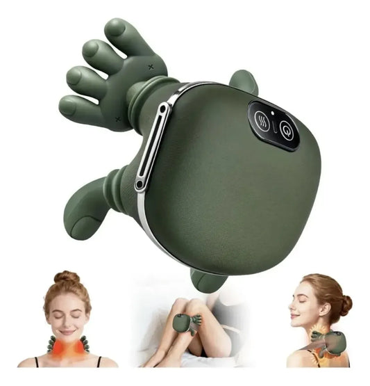 Handheld Anti-Stress Massager — Relaxes muscles and reduces tension